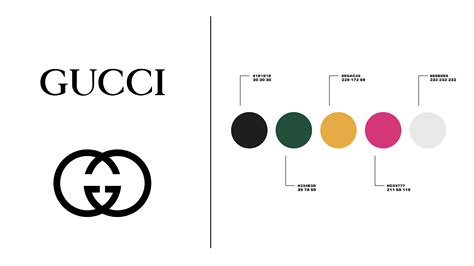 gucci color pallete.